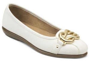 aerosoles white flats