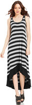 Thumbnail for your product : Kensie Striped Maxi Dress