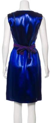 Bottega Veneta Sleeveless Knee-Length Dress