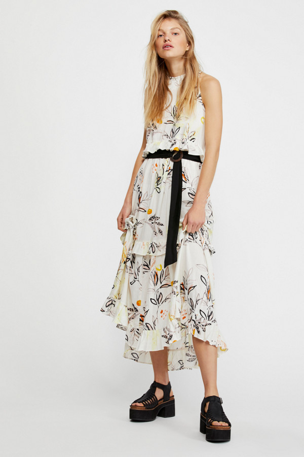 free people anita midi dress