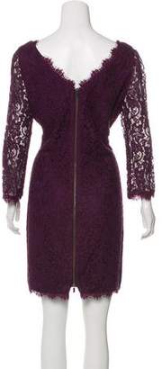 Diane von Furstenberg Laced Knee-Length Dress