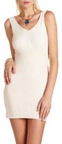 Thumbnail for your product : Charlotte Russe Lurex 2-Fer Body-Con Dress