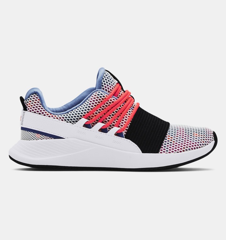 women's ua charged breathe iridescent shoes