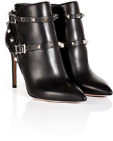 Thumbnail for your product : Valentino Leather Rockstud Ankle Boots