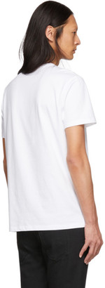 Moncler White Maglia Logo T-Shirt