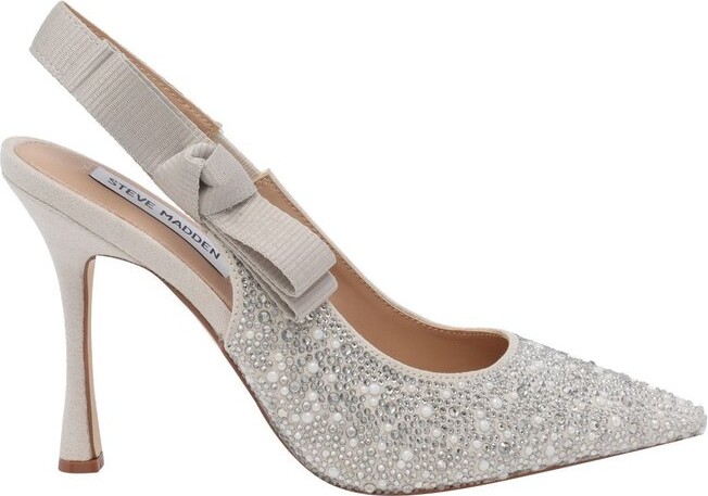 Steve Madden Brylie Embellished Slingback Pumps