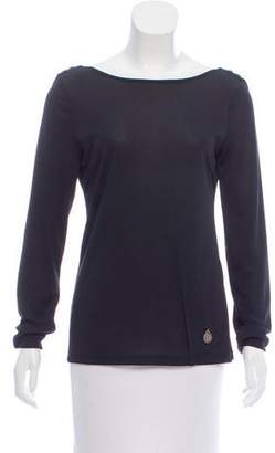 Galliano Long Sleeve Knit Top