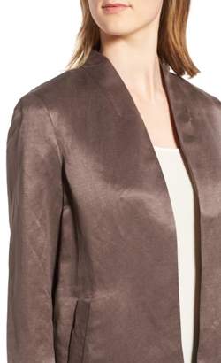 Eileen Fisher Organic Linen & Silk Jacket