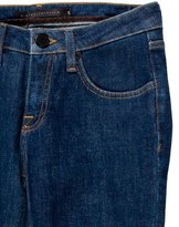 Thumbnail for your product : Victoria Beckham Mid-Rise Straight-Leg Jeans
