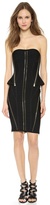Thumbnail for your product : Herve Leger Xandra Zip Cocktail Dress