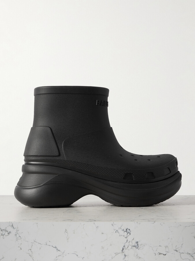 BALENCIAGAバレンシアガ/xCrocs Men's Hardcrocs Platform Clogs Men's Hardcrocs™ Mule in Black | Balenciaga US