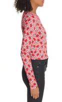 Thumbnail for your product : Alice + Olivia x Keith Haring Delaina Heart Holding Long Sleeve Tee
