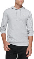Thumbnail for your product : Lacoste Long-Sleeve Hooded Jersey Tee, Gray