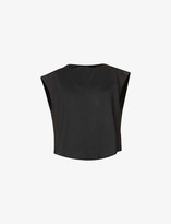 Thumbnail for your product : Heroine Sport Slink reversible stretch-jersey top