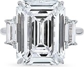 10.98 CTW Emerald Cut Three-Stone Diamond Ring