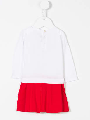 Little Marc Jacobs pleated skirt T-shirt dress