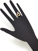 Thumbnail for your product : ginette_ny Gold Snake Ring
