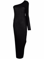 Thumbnail for your product : AMI Paris Long Dress In Crepe Jersey