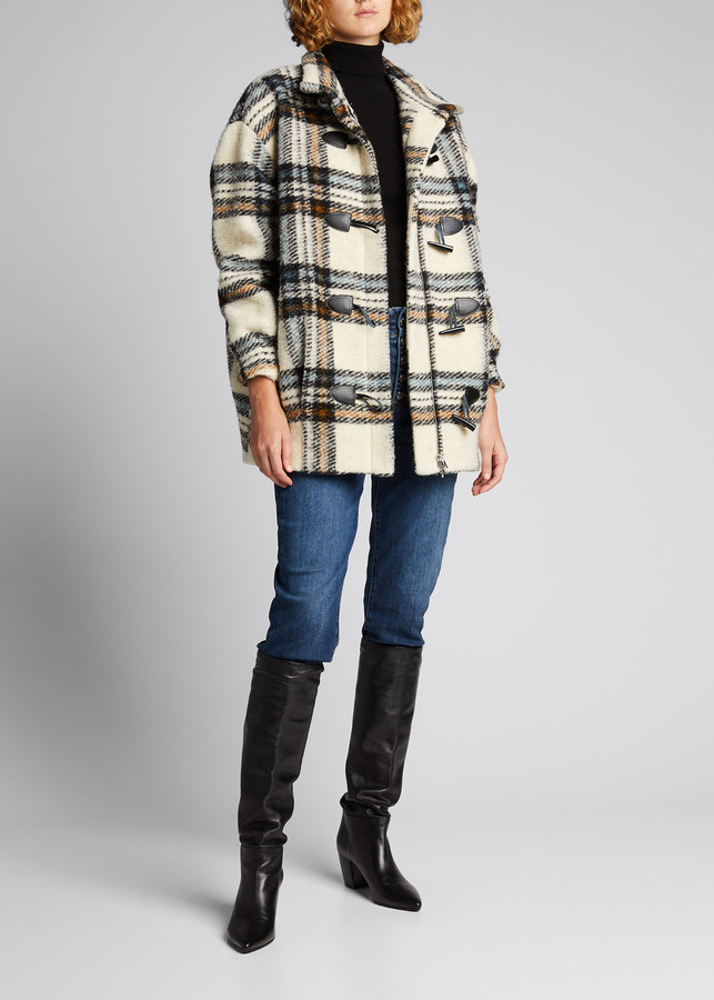 veronica beard plaid jacket