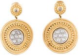 Thumbnail for your product : Carrera y Ruedo Long Two-Tone Earrings