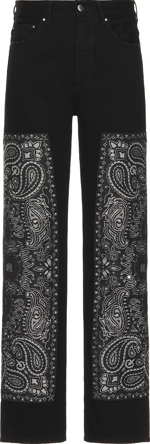 Amiri Bandana Jeans ShopStyle
