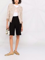 Thumbnail for your product : Tagliatore Tweed Fringed-Edge Jacket