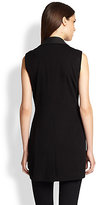 Thumbnail for your product : Saks Fifth Avenue Faux-Leather-Detail Vest
