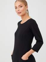 Thumbnail for your product : Wallis Bucket Pocket Swing Dress - Black