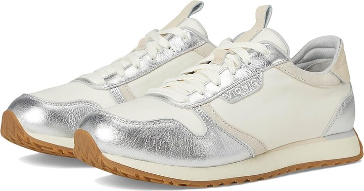 VIONIC Monarch Running Inspired Shoes Women's Shoes Silver Ivory : 11 M, Leather