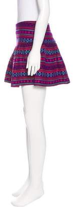 Mes Demoiselles Patterned Mini Skirt