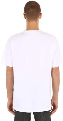 Balenciaga Mode Logo Cotton Jersey T-shirt