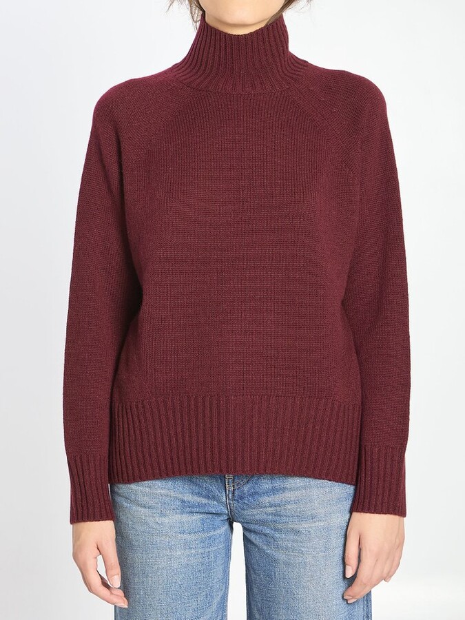 Allude Ribbed Turtleneck Knitwear