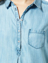 Thumbnail for your product : C&C California Textured chambray henley