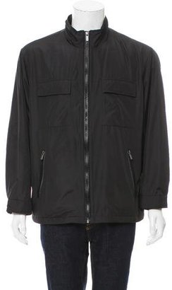 Michael Kors Faux Leather-Trimmed Jacket