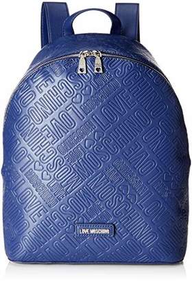 Love Moschino Borsa Embossed Pu, Women’s Backpack Handbag,14x37x35 cm (B x H T)