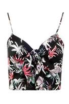 Thumbnail for your product : Select Fashion Fashion Womens Multi Palm Print Bralet - size 14