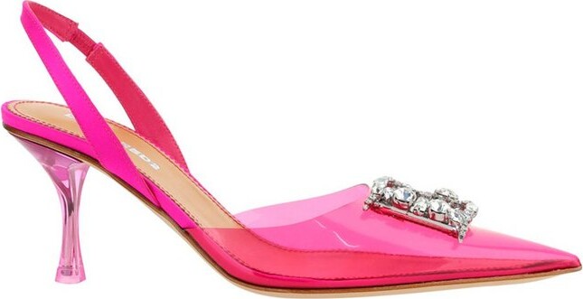 DSQUARED2 Logo Embellished Pointed Toe Pumps