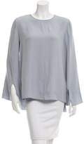 Thumbnail for your product : Adam Lippes Bell Sleeve Crew Neck Top w/ Tags