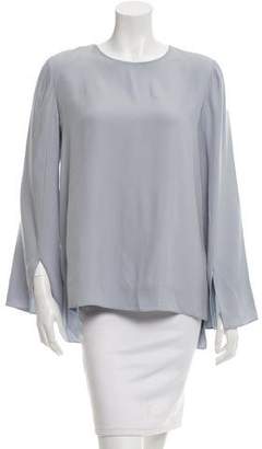 Adam Lippes Bell Sleeve Crew Neck Top w/ Tags