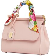 Thumbnail for your product : Dolce & Gabbana Medium Sicily Dauphine Leather Bag