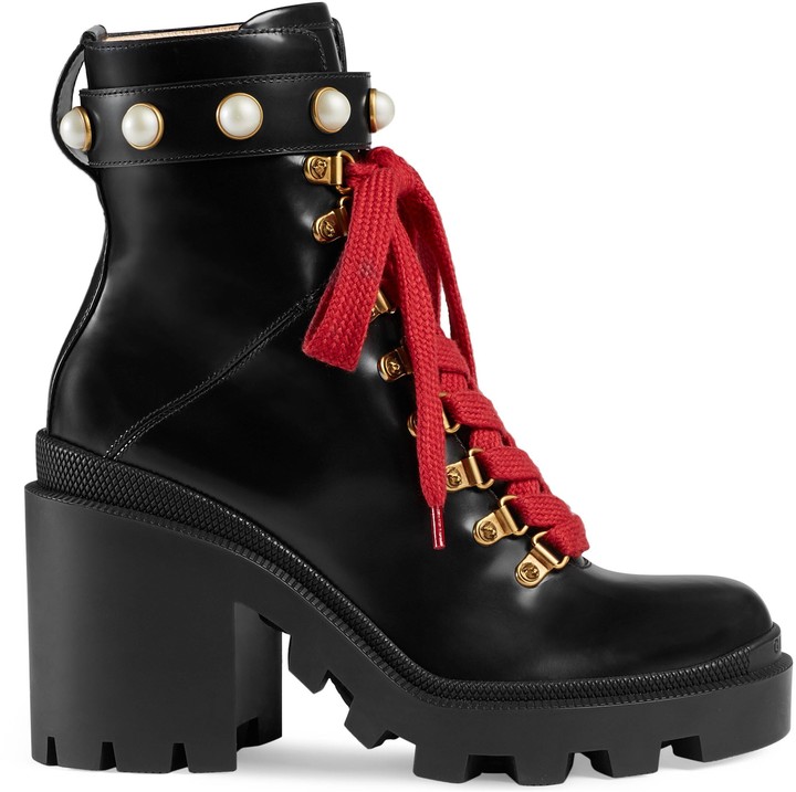 gucci heel boots