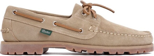 Paraboot Malo Round Toe Lace-Up Loafers