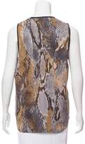 Thumbnail for your product : L'Agence Sleeveless Printed Top