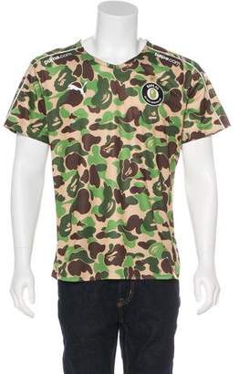Puma x Bape Camouflage Soccer Jersey
