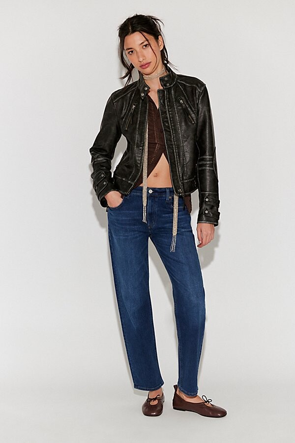 Citizens of Humanity Cashmere Anissa Low-Rise Jeans