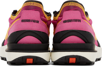 Nike Pink & Black Waffle One Sneakers