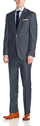 Kenneth Cole New York Men's Slim Fit 2 Button Side Vent Suit