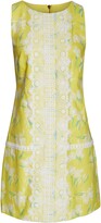 Thumbnail for your product : Eliza J Sleeveless Lace Trim Floral Shift Dress