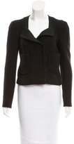 Thumbnail for your product : Carven Textured Collarless Blazer