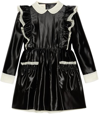 gucci satin dress